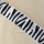 Reflektierendes geführtes weißes Zebra-Gurtband-Armband